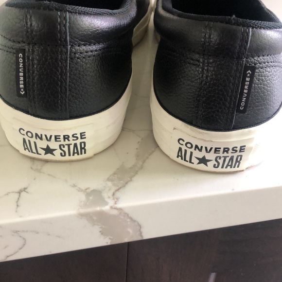 Converse All Star Leather  slip ons - Picture 4 of 7